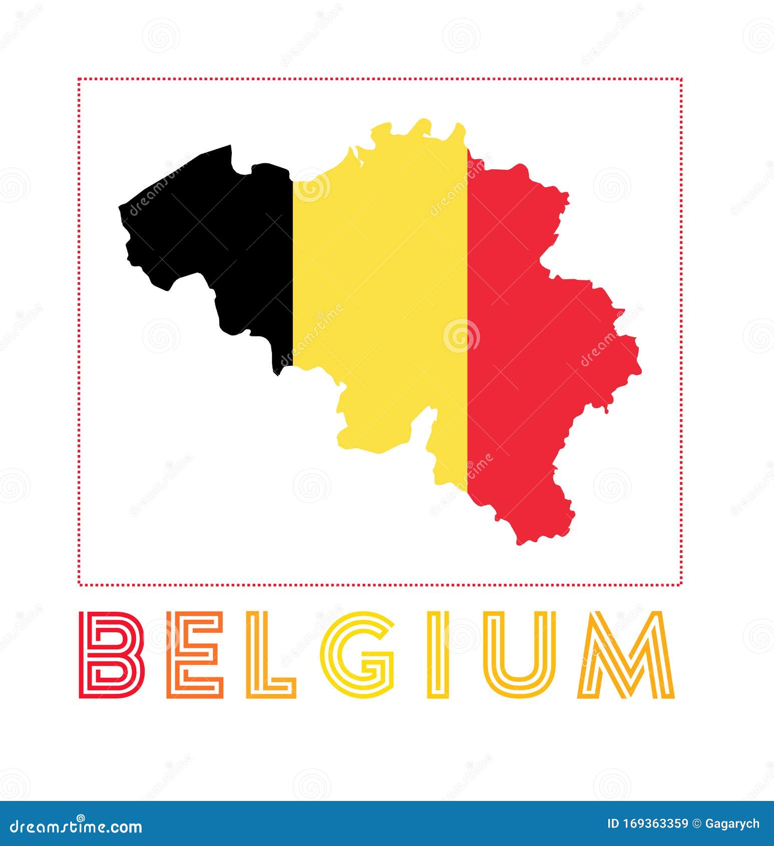 Premium Vector  Made in belgium logo made in belgium flag logo trusts  badge vector design