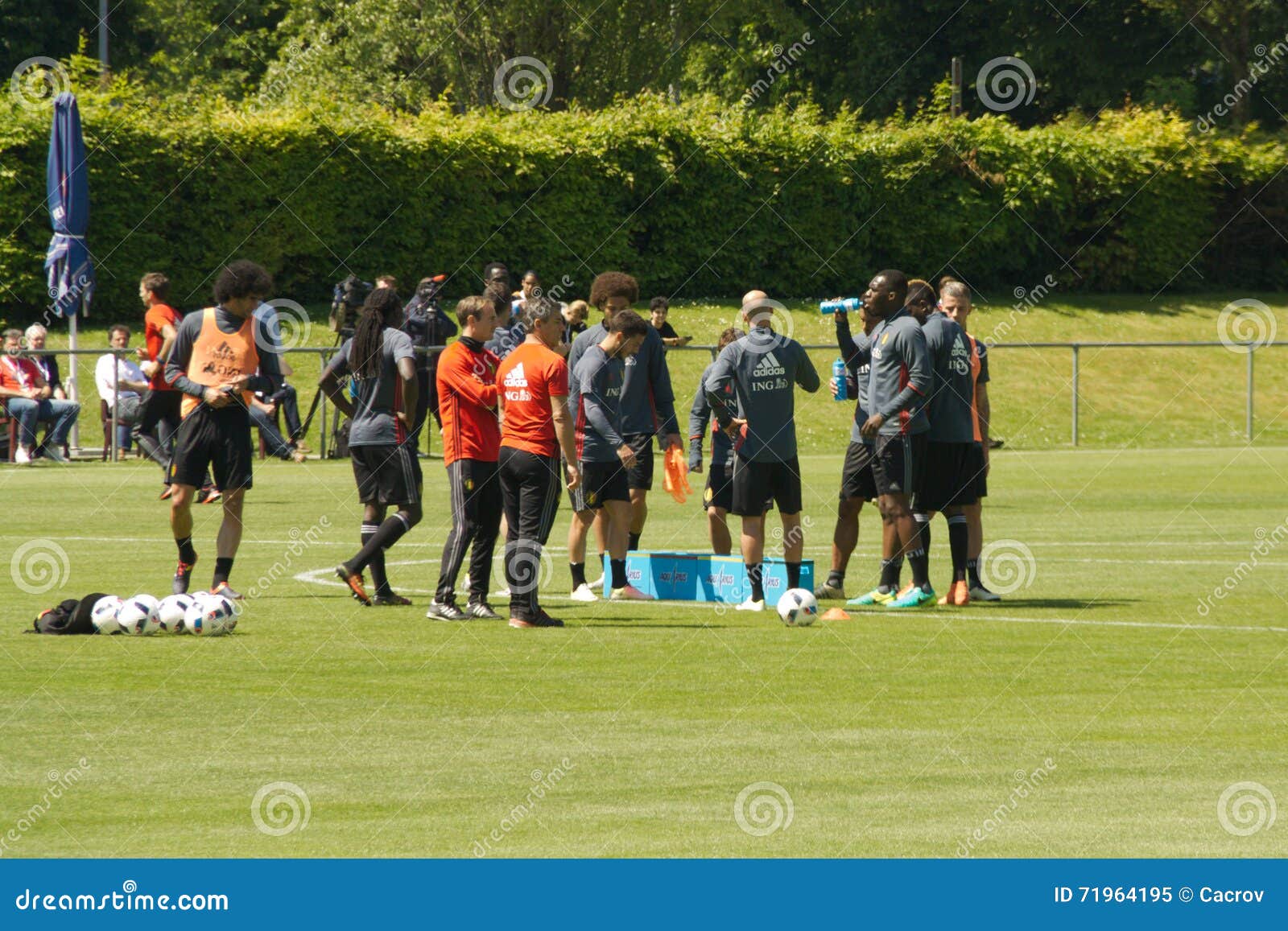 Belgium National Football Team Editorial Image - Image of european