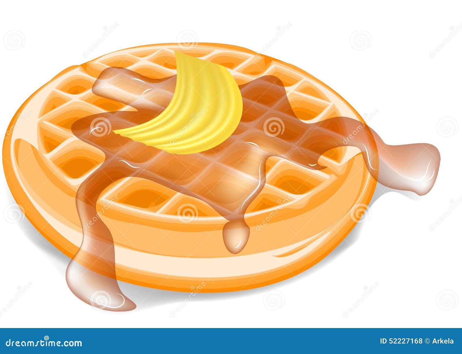Belgium waffles stock illustration. Illustration of waffle 52227168