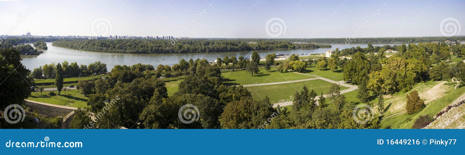 belgrade panorama - serbia