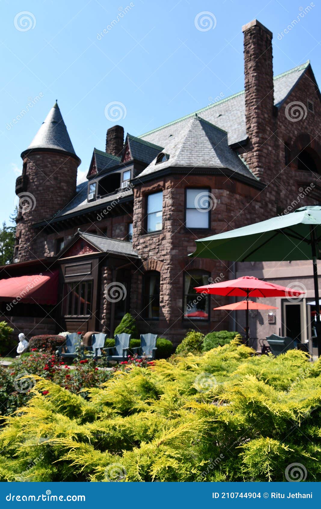 Belhurst Castle in Geneva, New York Stock Photo - Image of geneva