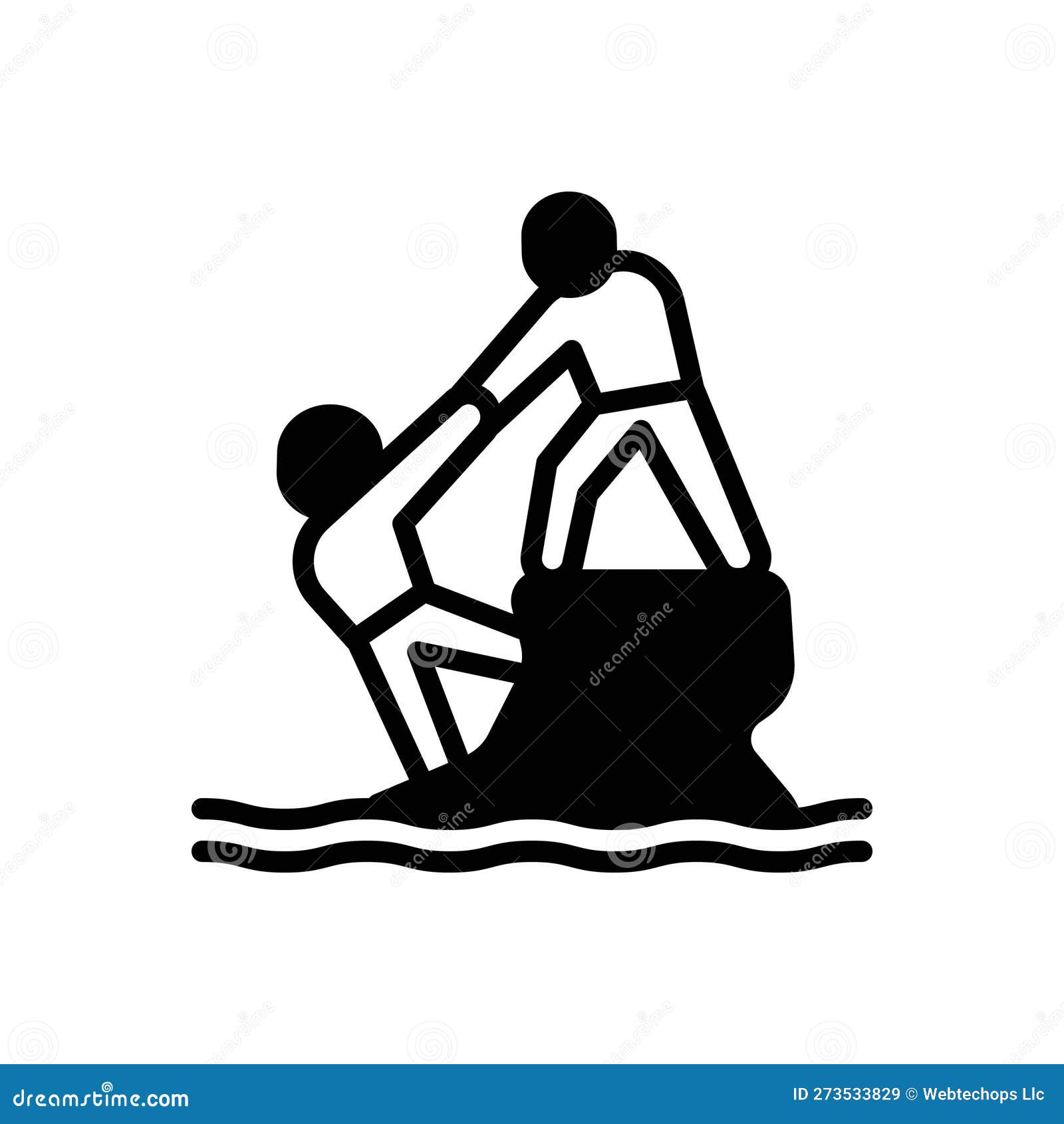 Black Solid Icon for Believe, Confide and Help Stock Vector - Illustration  of symbol, vector: 273533829, image size:1600x1690