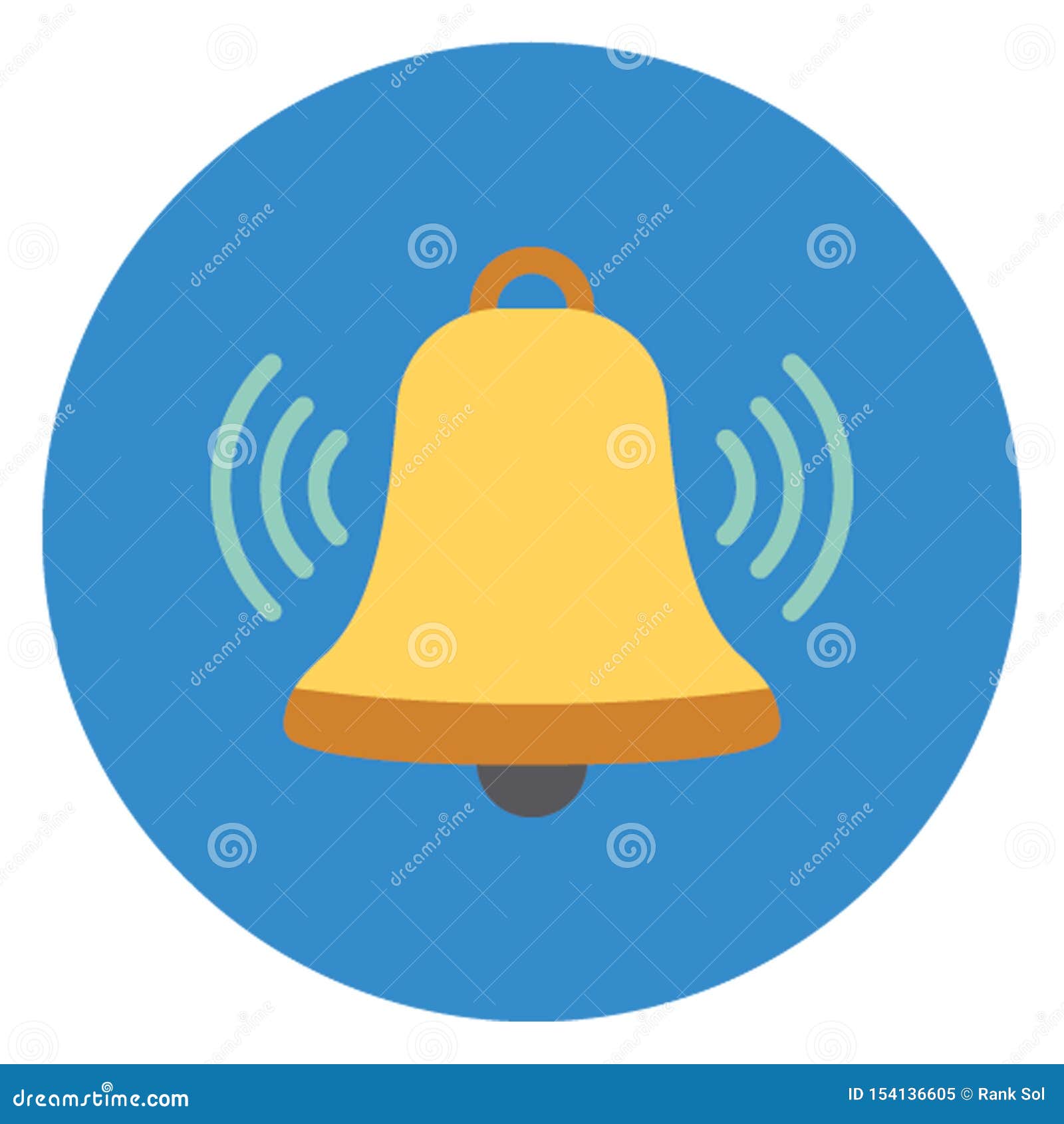 bell, christmas bell   icon which can be easily edited