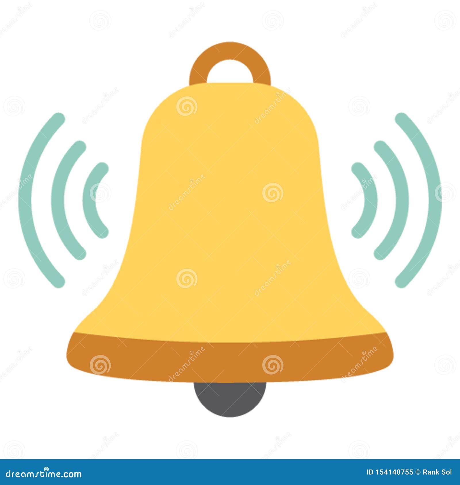 bell, christmas bell   icon which can be easily edited