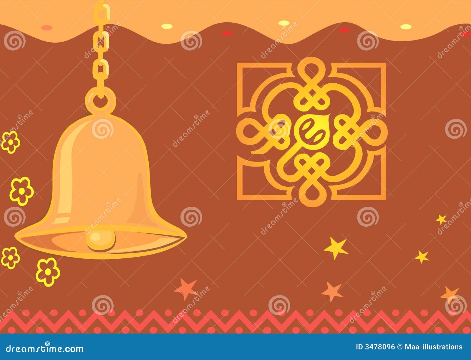 Hindu Temple Hanging Bell Stock Illustrations – 12 Hindu Temple