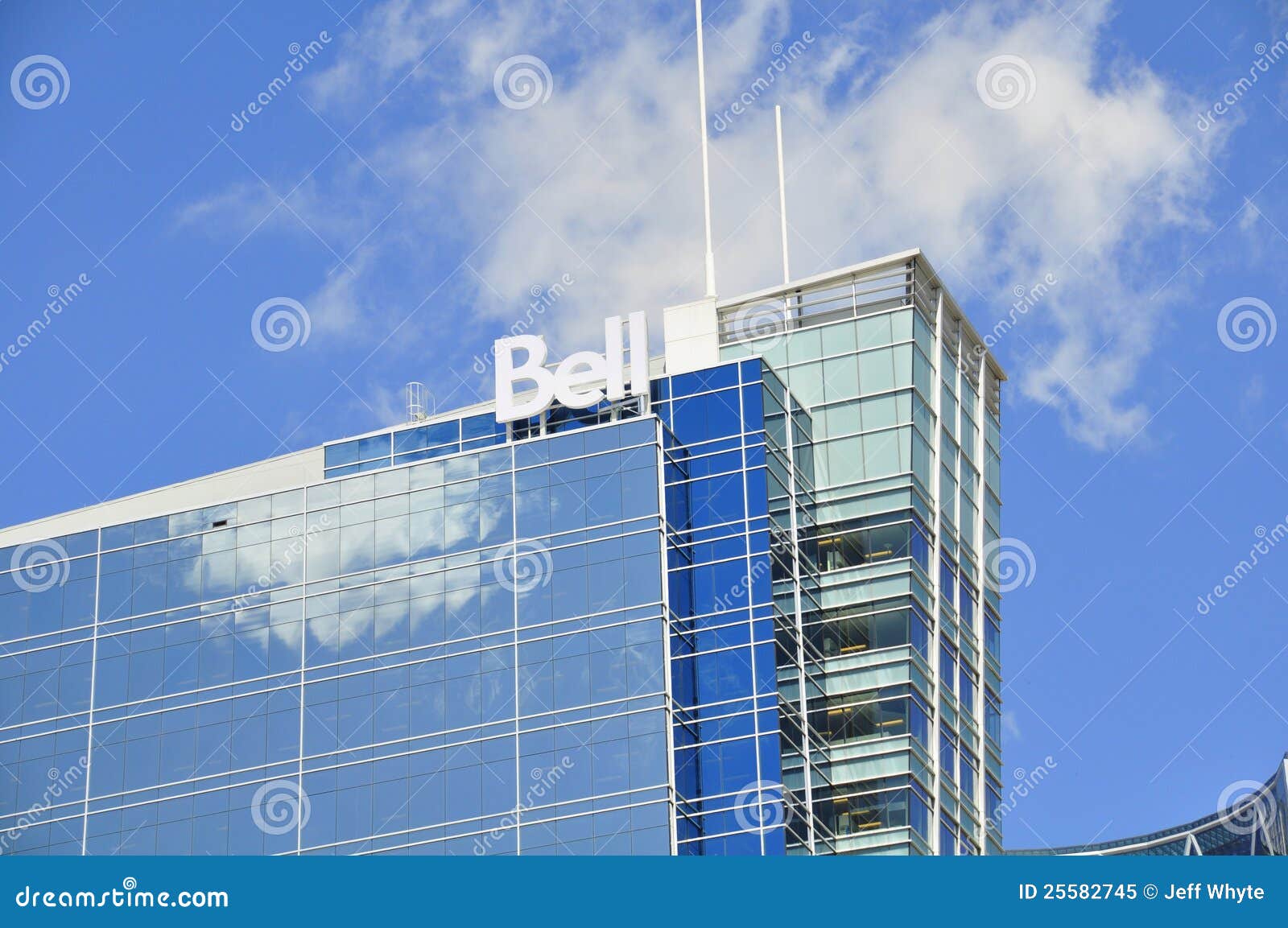 Bell Media Head Office in Calgary Editorial Image Image of television