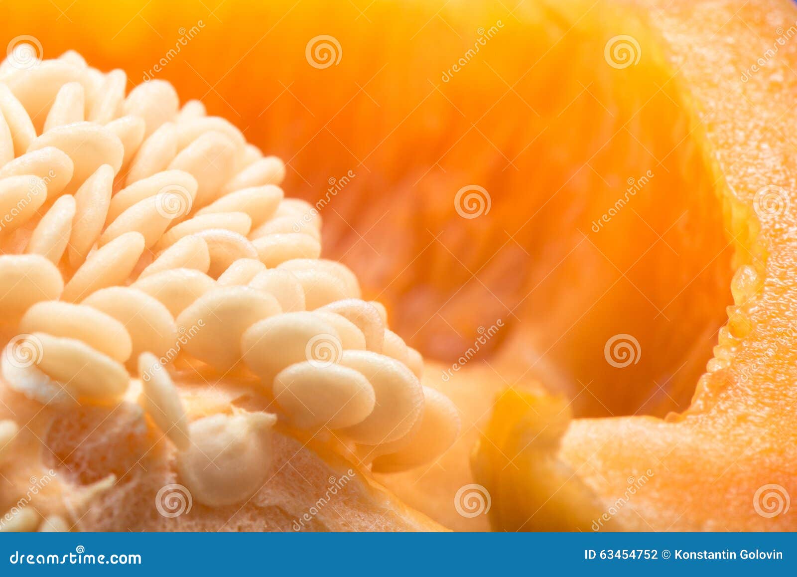 Bell pepper seeds stock photo. Image of dietary, cooking 63454752