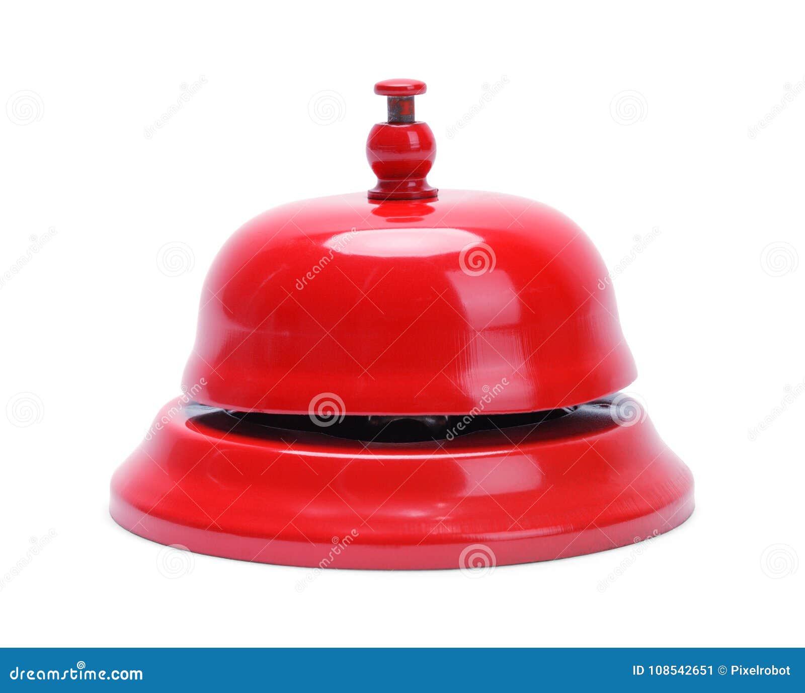 Bell roja imagen de archivo Imagen de servicio cena 108542651