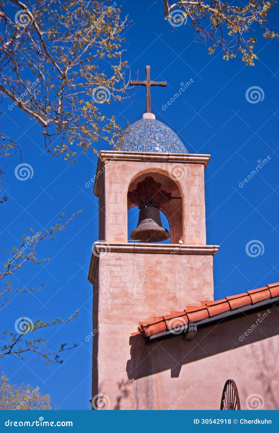 Bell Tower stock photo. Image of blue, dome, church, prayers 30542918