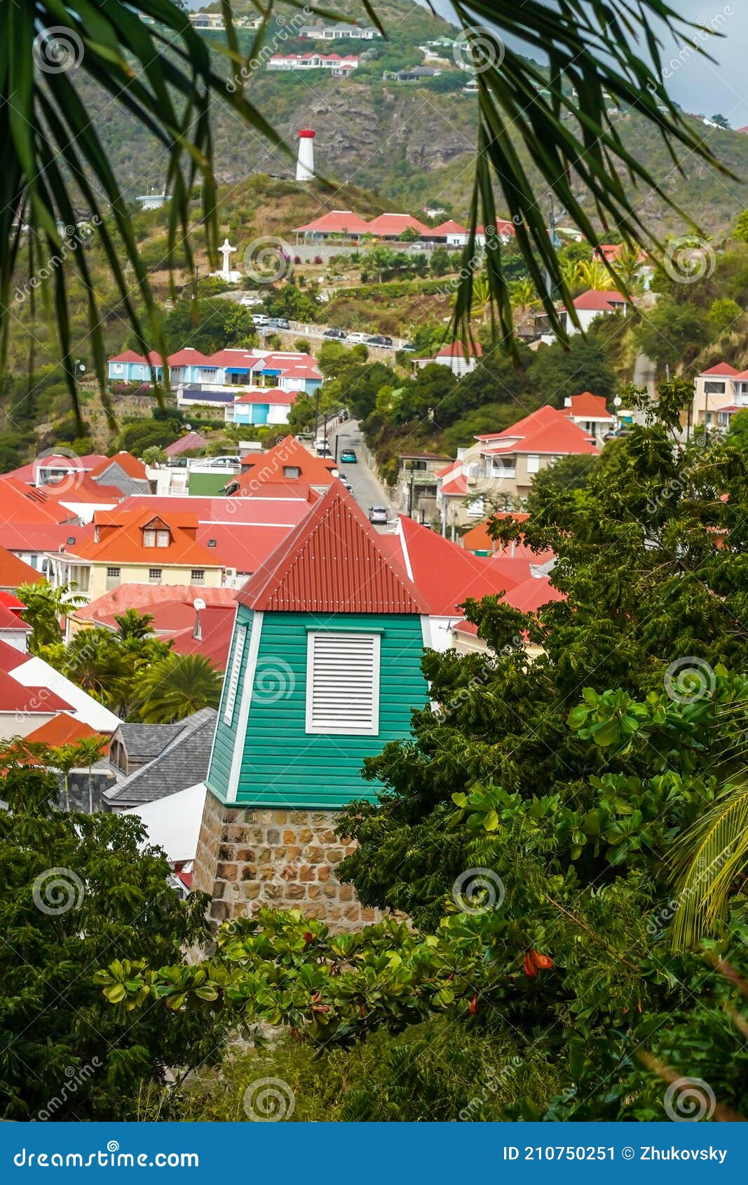 Bell Tower in Gustavia at St Barts Stock Image - Image of beautiful,  famous: 210750251