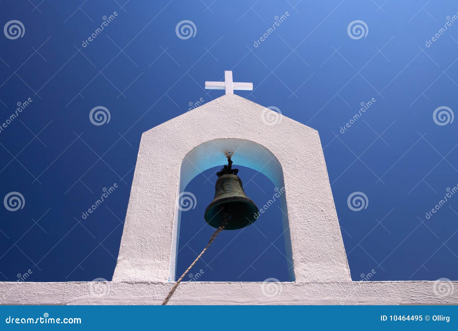 bell of white belltower