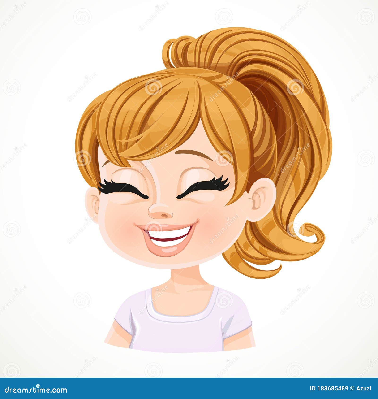 Bella Caricatura Feliz Niña De Cabello Rizado Con El Pelo Recogido En Un Retrato De Cola De Ponytail Stock de ilustración - Ilustración de atractivo, retrato: 188685489 Bella Caricatura Feliz Niña De Cabello Rizado Con El Pelo Recogido En Un Retrato De Cola De Ponytail Stock de ilustración - Ilustración de atractivo, retrato: 188685489
