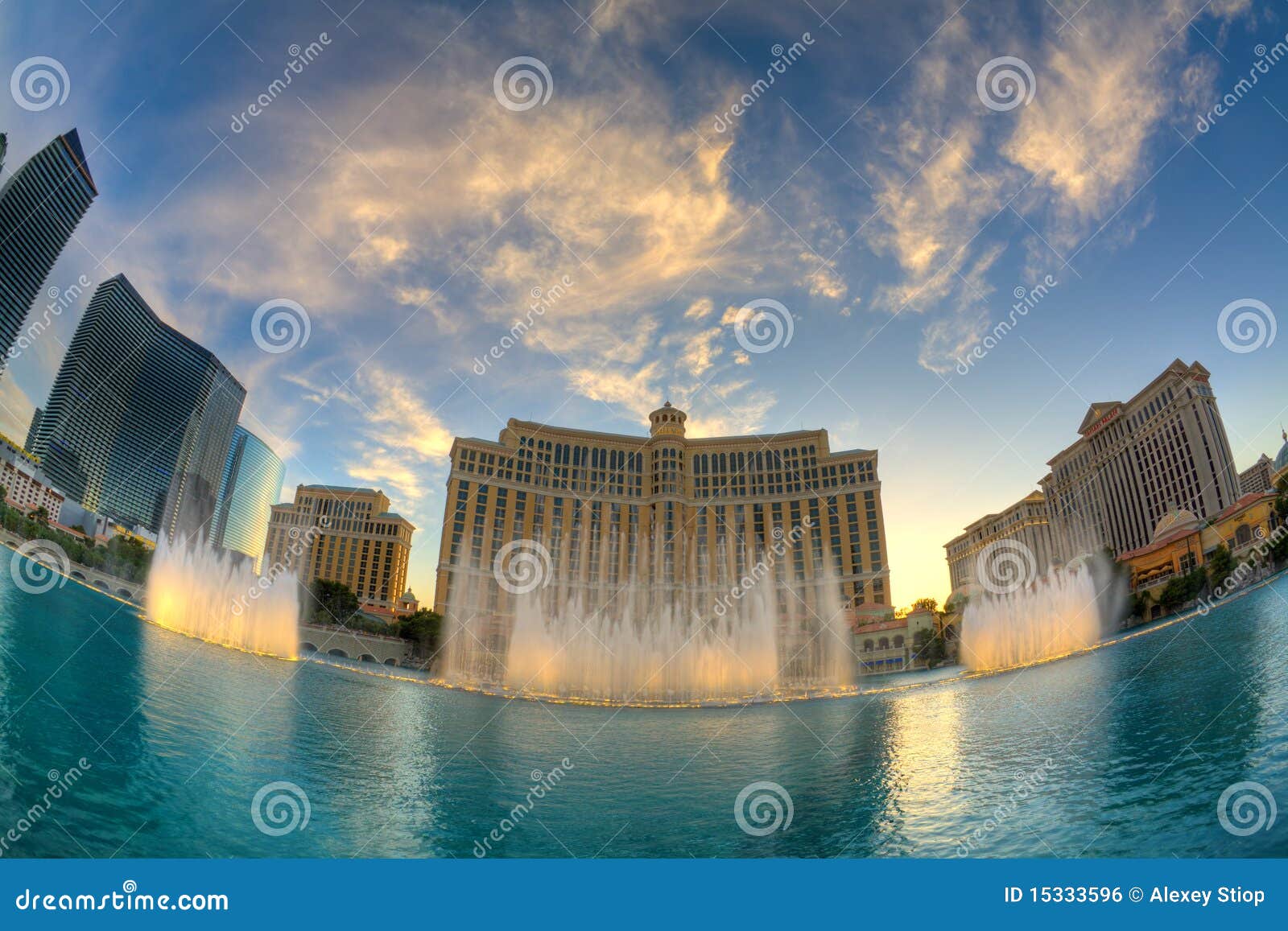Bellagio fountains editorial photo. Image of palace, nevada 15333596