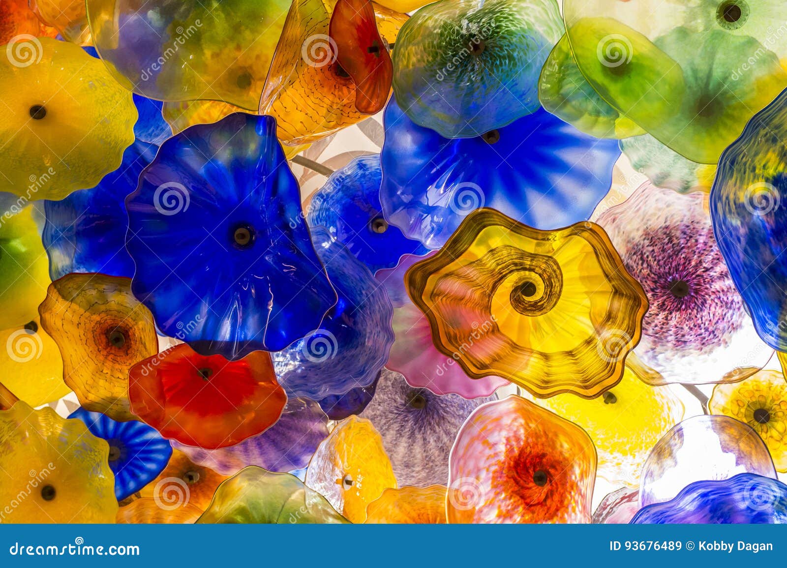 Bellagio Glass Flowers Editorial Stock Image Image Of