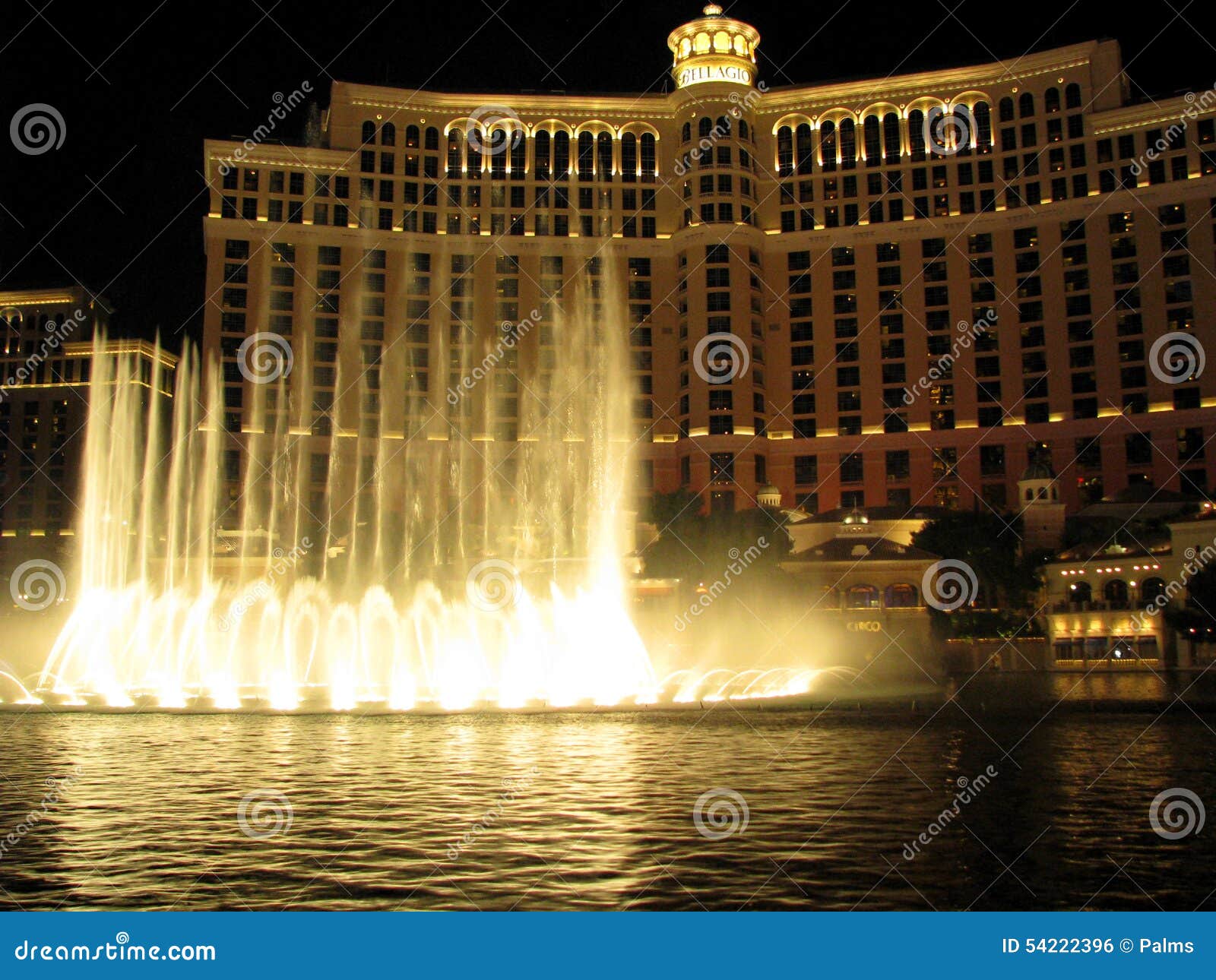 Bellagio Hotel and Casino, Las Vegas, Nevada Editorial Photo