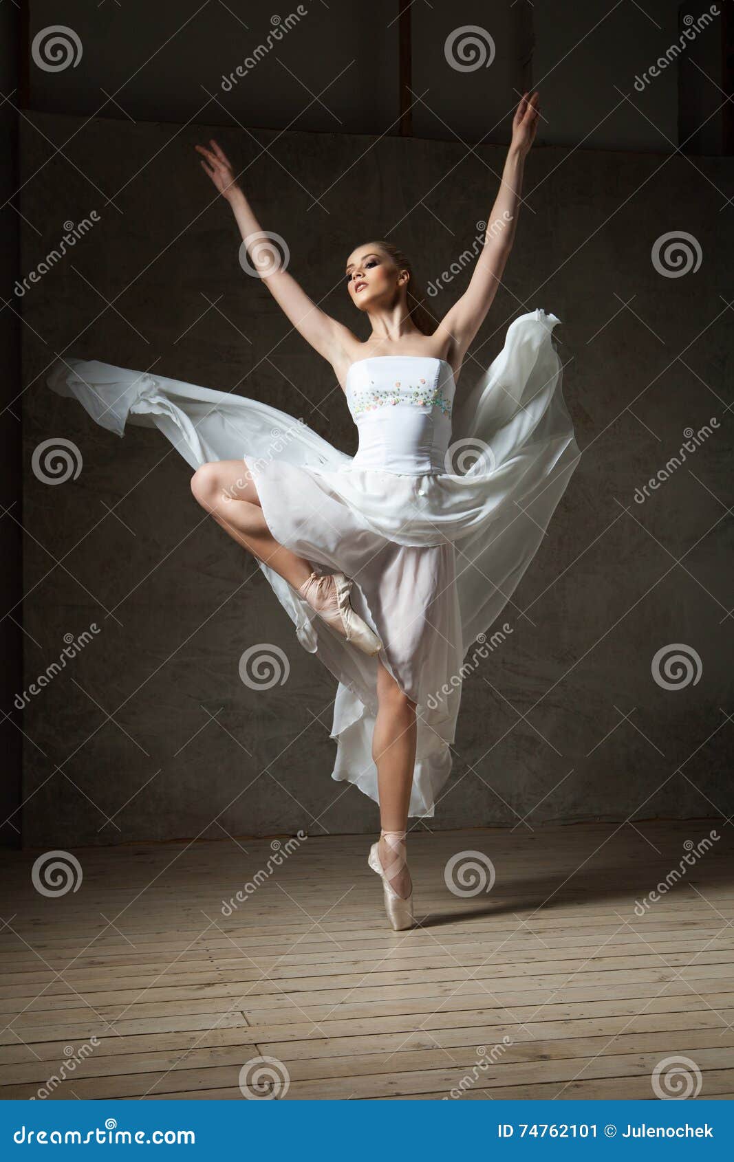 robe blanche danse