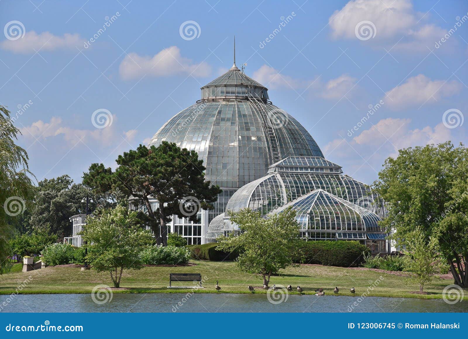 Scripps Whitcomb Conservatory In Detroit Stock Image Image Of Landscape Detroit 123006745