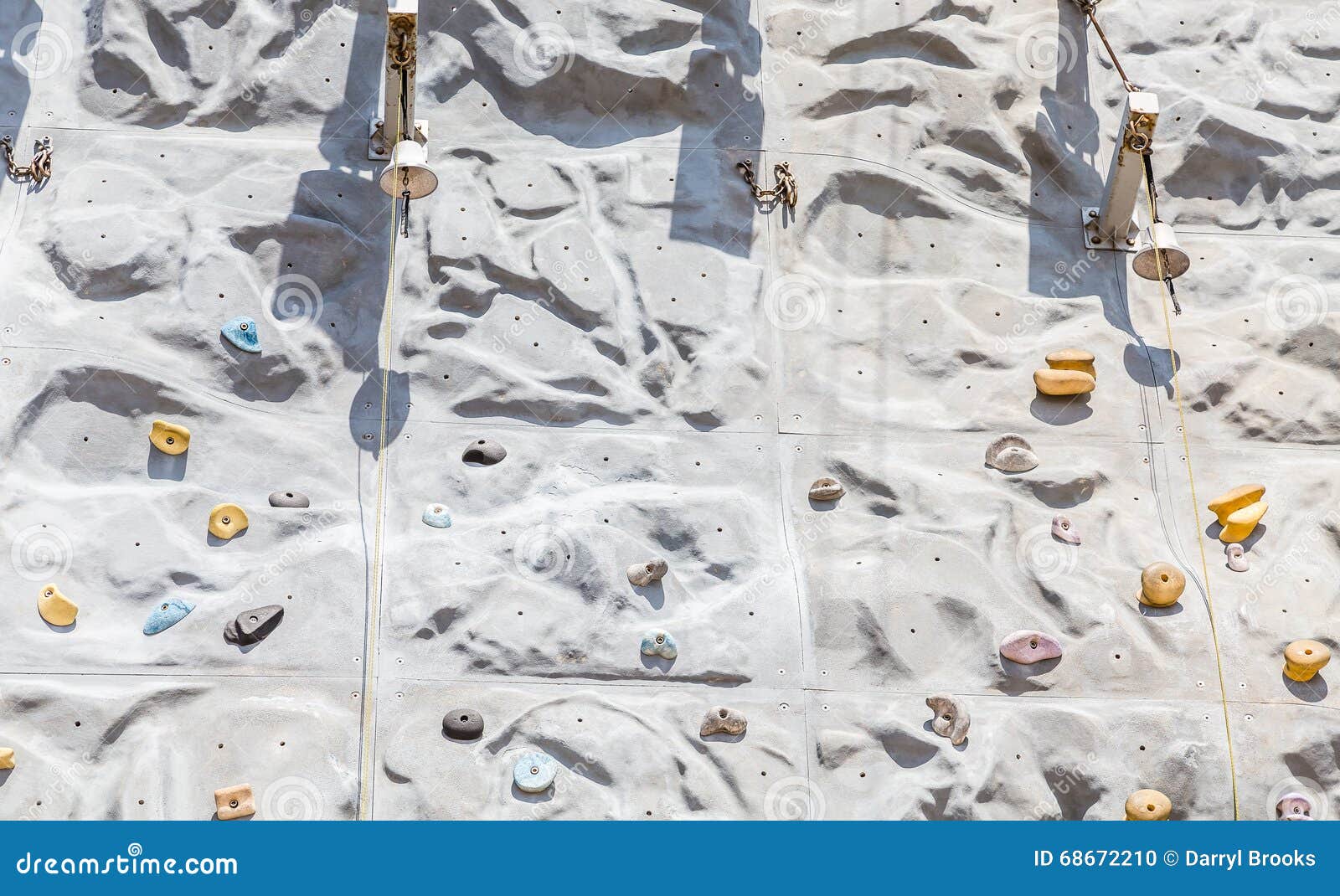 Bells on Climbin Wall stock photo. Image of sport, relaxation 68672210