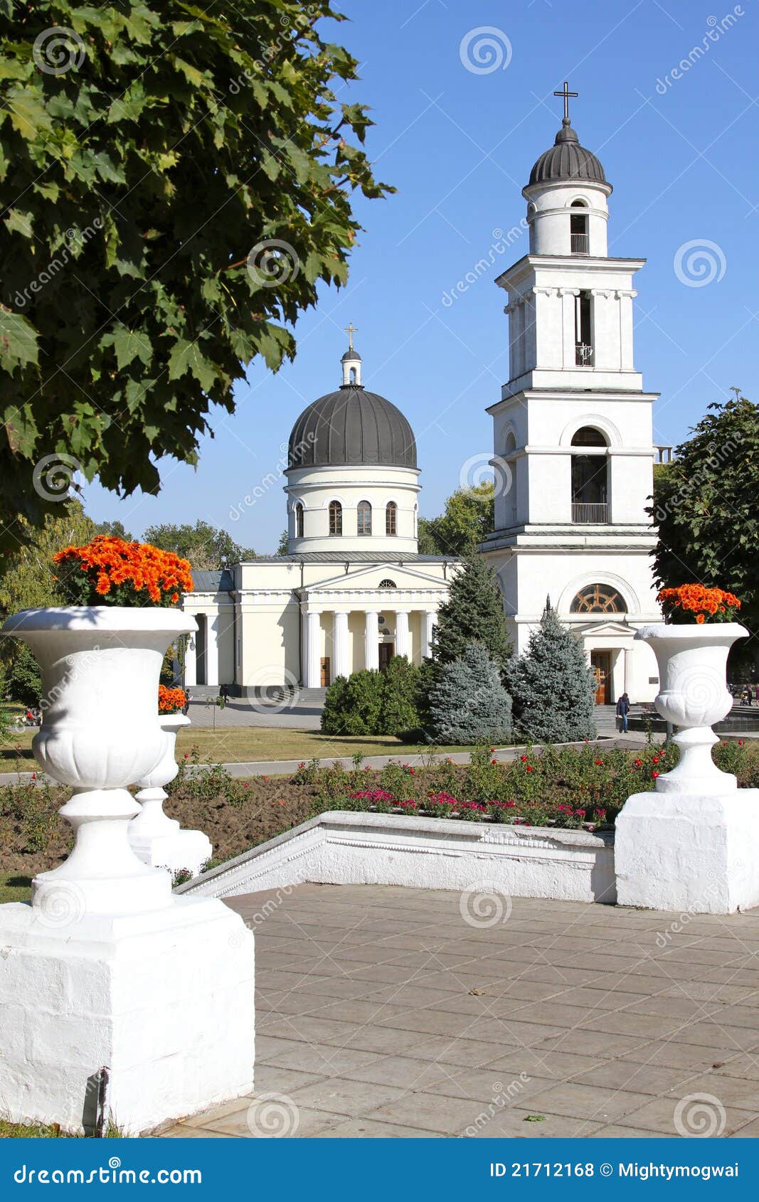 chisinau belltower and cathedral