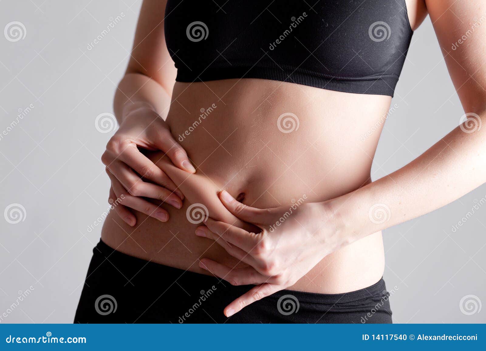 Belly. stock photo. Image of curve, abdomen, fitness 14117540