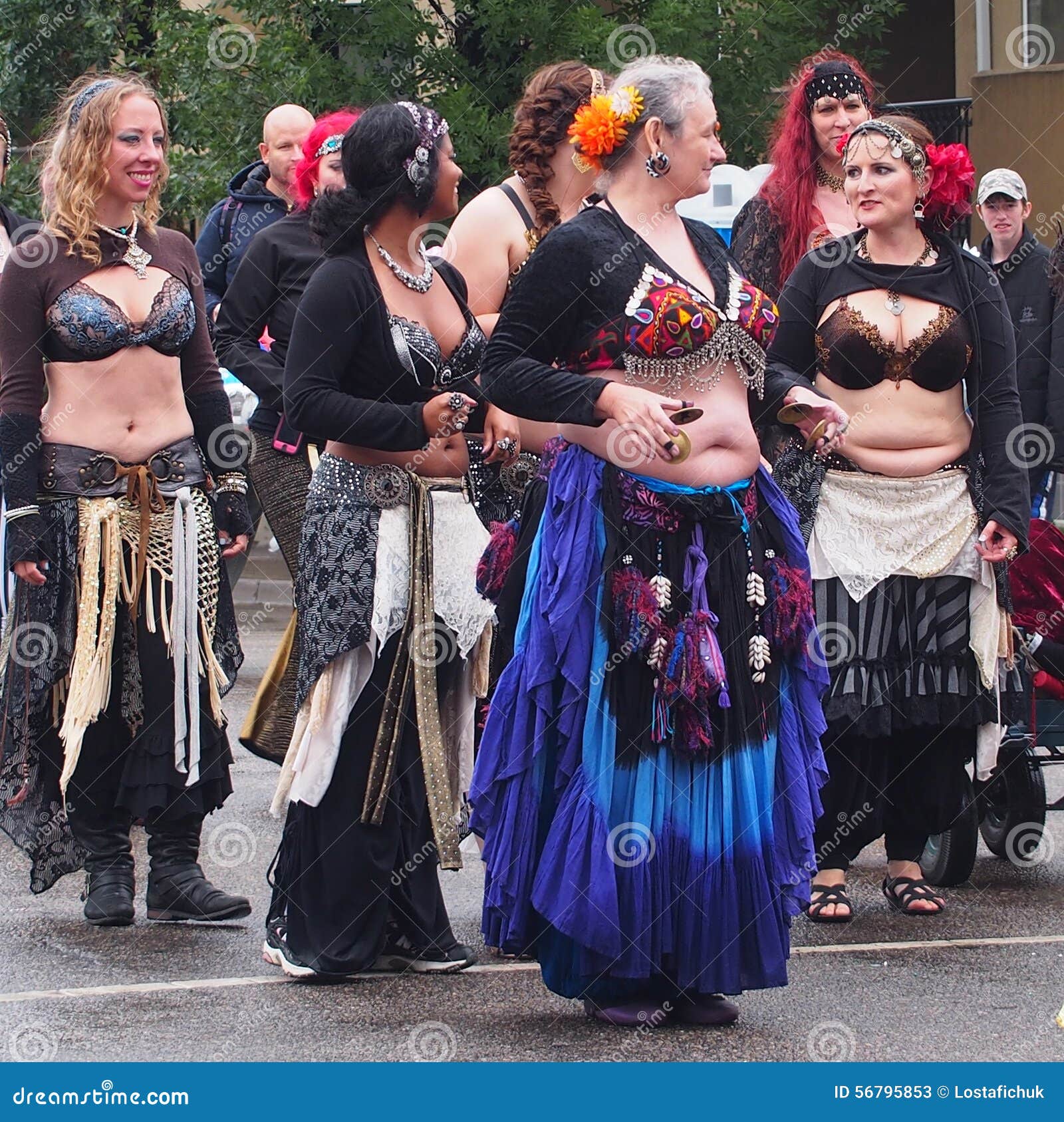 Belly Dancers editorial stock photo. Image of summer 56795853