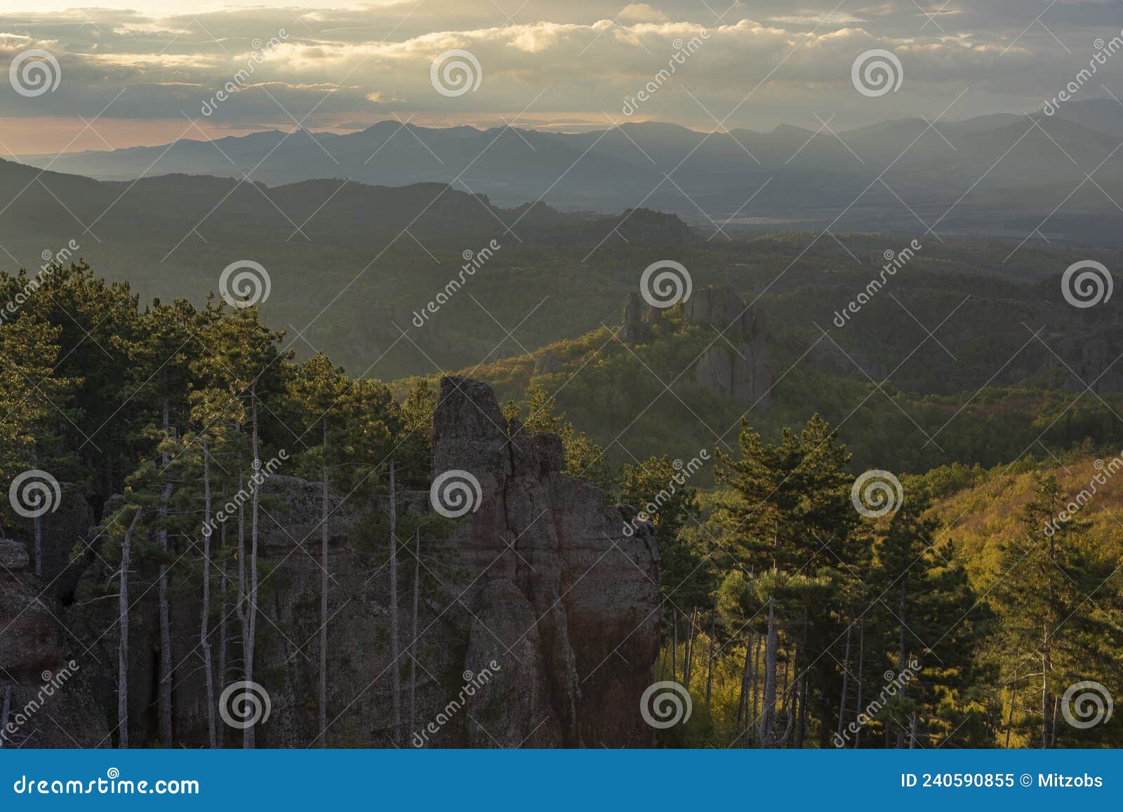 Belogradchik Rock Formations in Bulgaria Stock Image - Image of ...