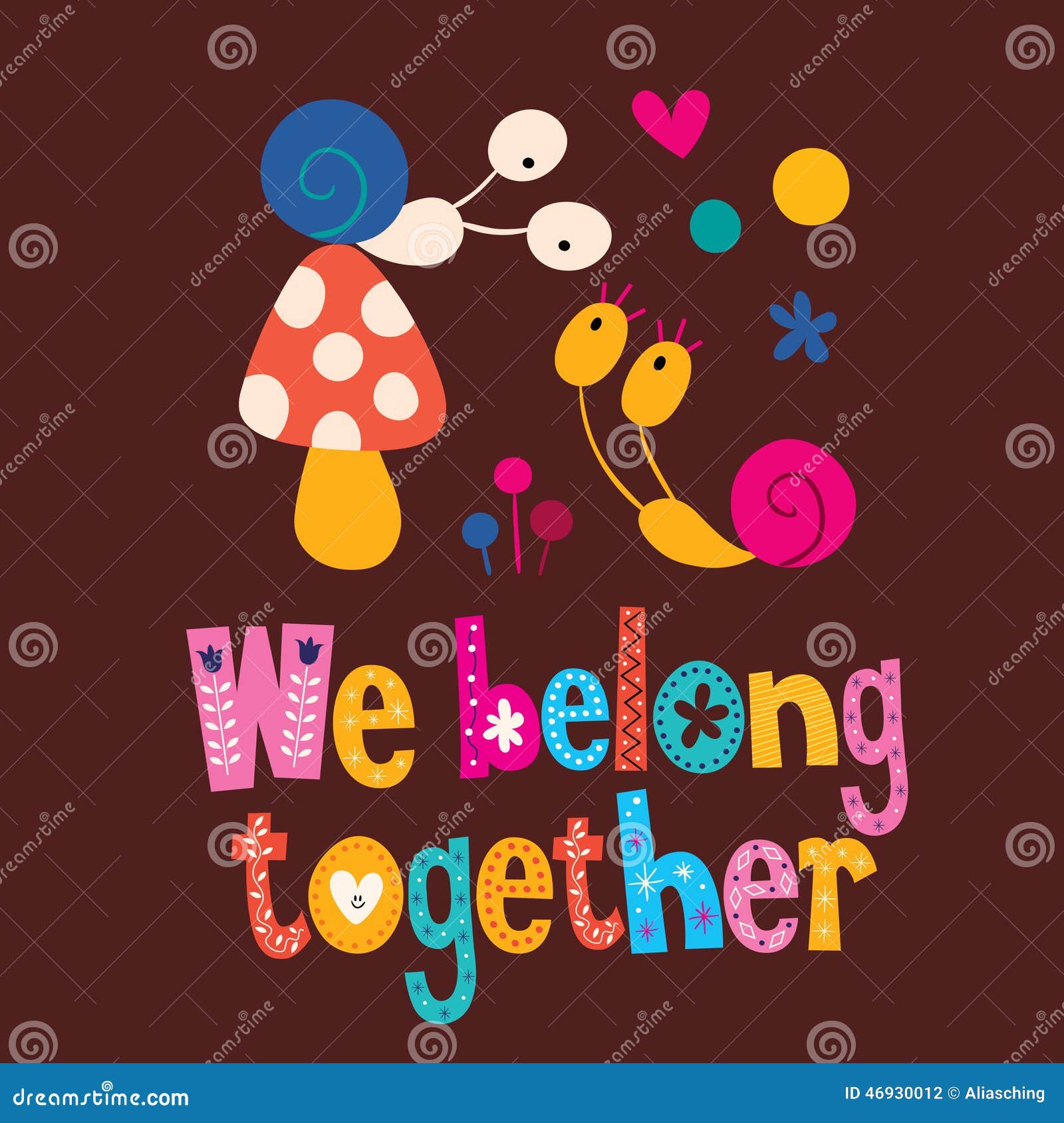 we belong together love card