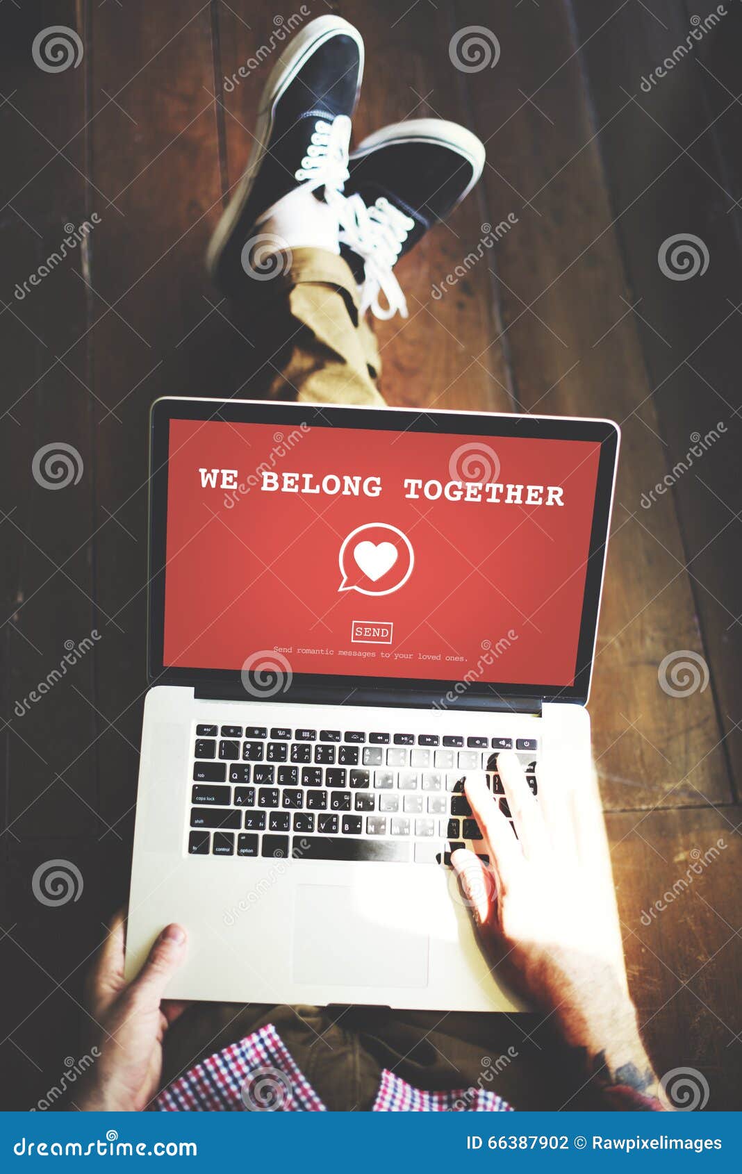 we belong together valentine romance heart love passion concept