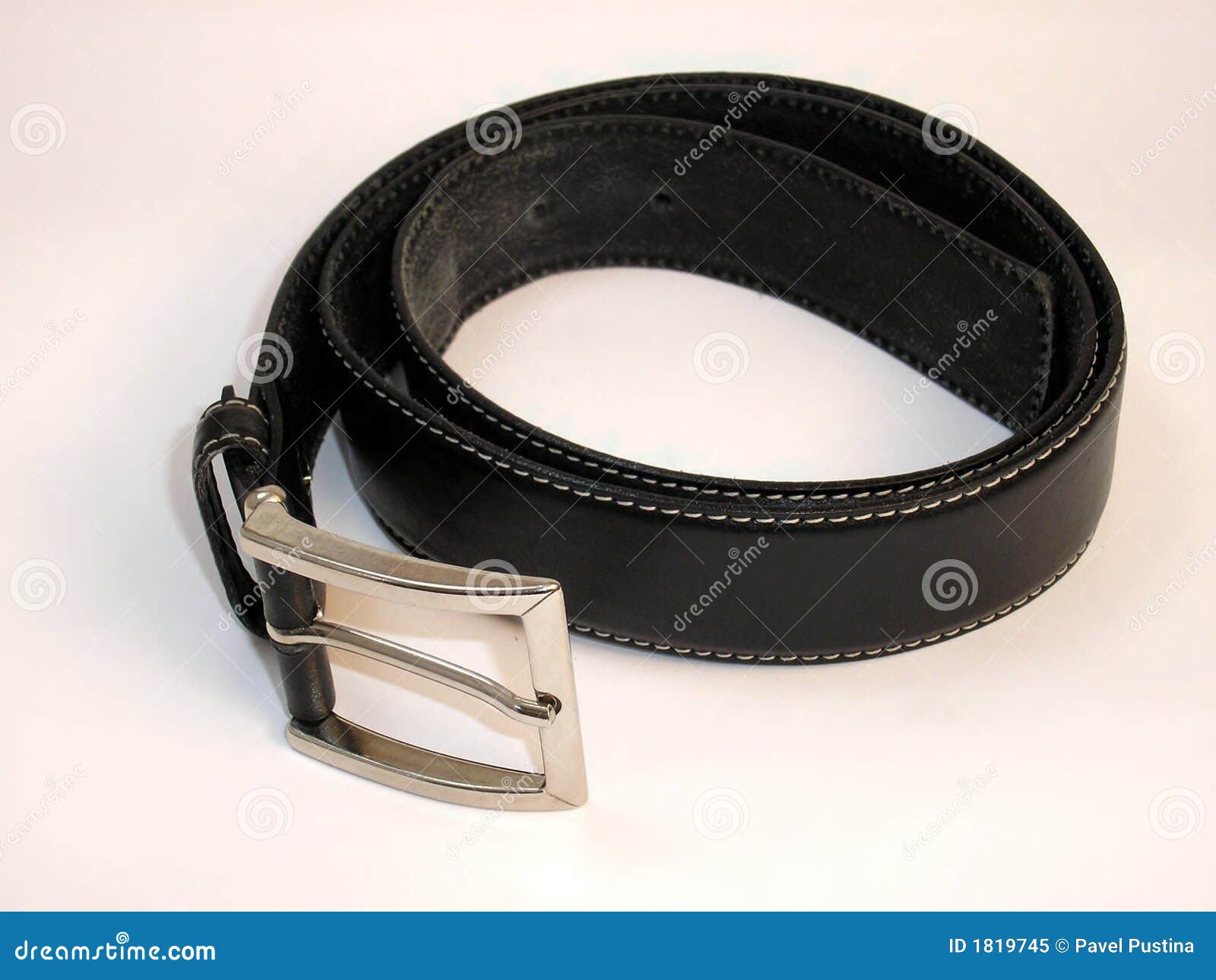 Belt stock image. Image of white, silver, shine, leather - 1819745