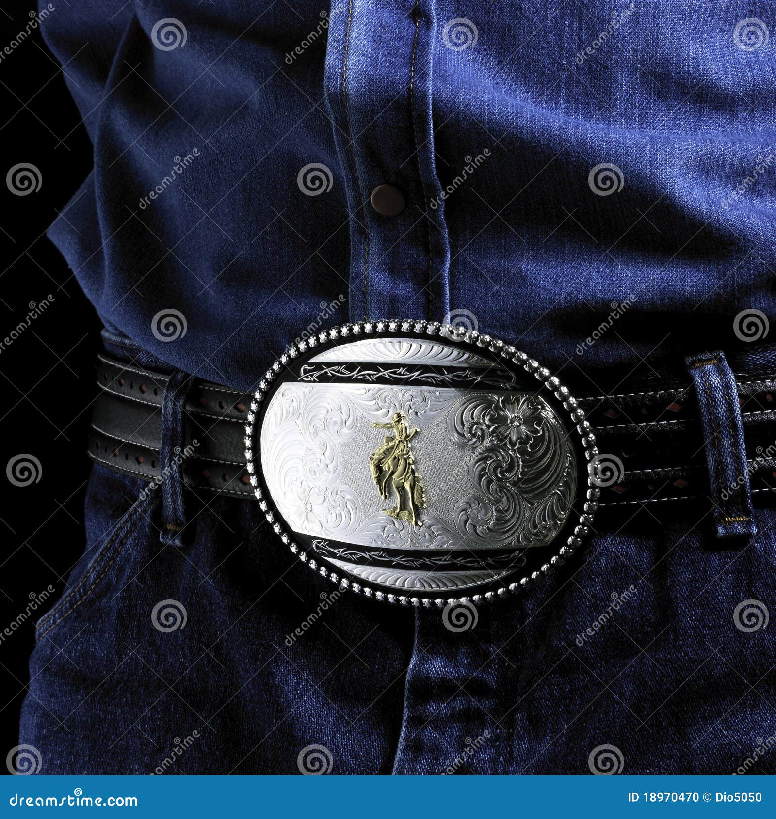 Belt buckle stock photo. Image of buckle, belt, blue - 18970470