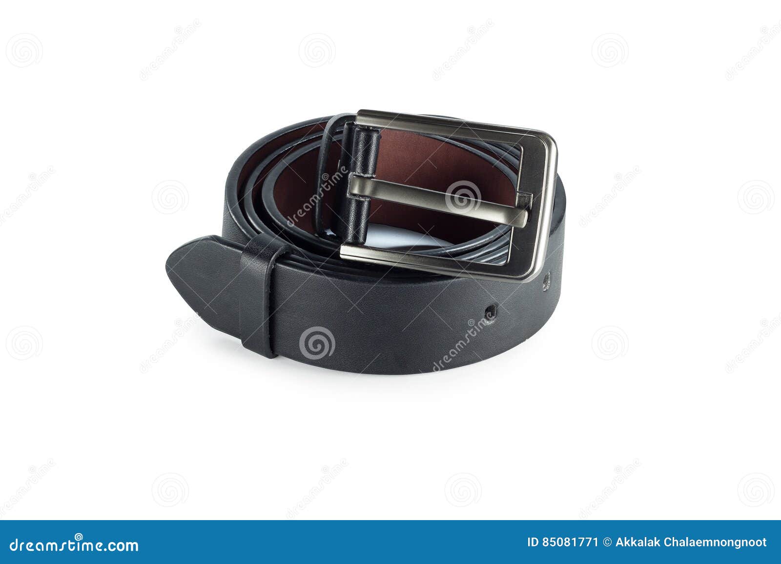 Belt or Men`s Black Belt Isolated Stock Image - Image of elegance ...