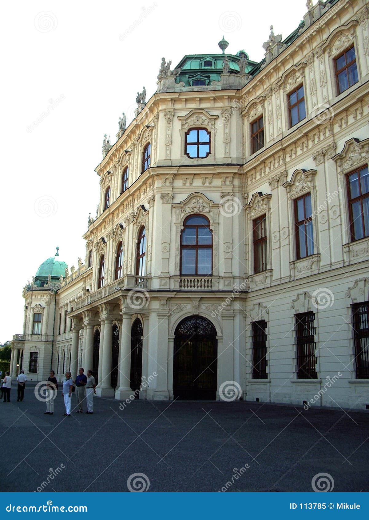 belvedere palace - vienna