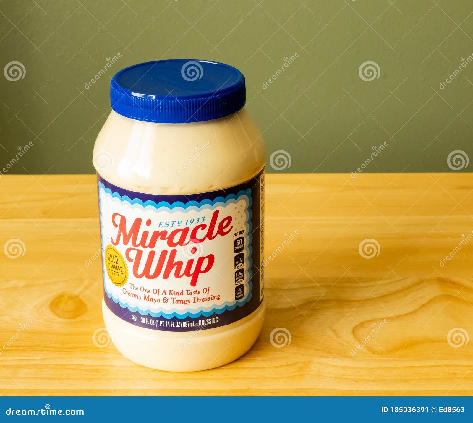 Kraft Miracle Whip 50% Less Sodium & Cholesterol Dressing