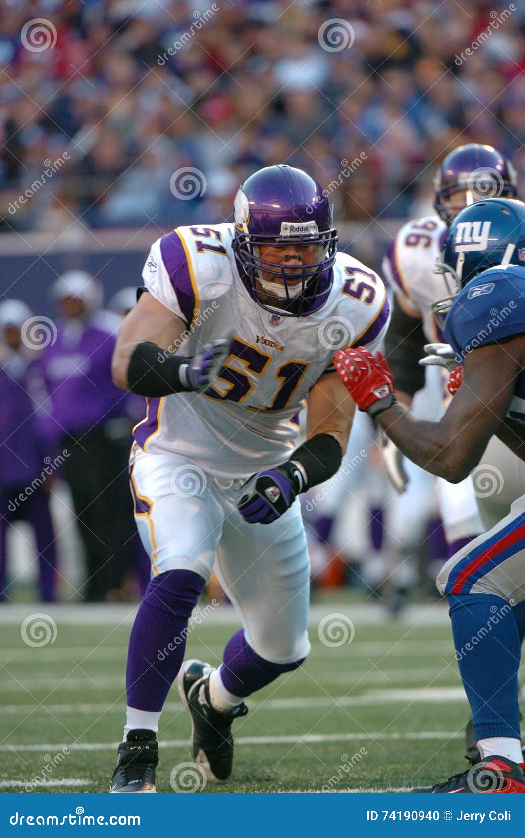 Ben Leber editorial image. Image of league, linebacker 74190940