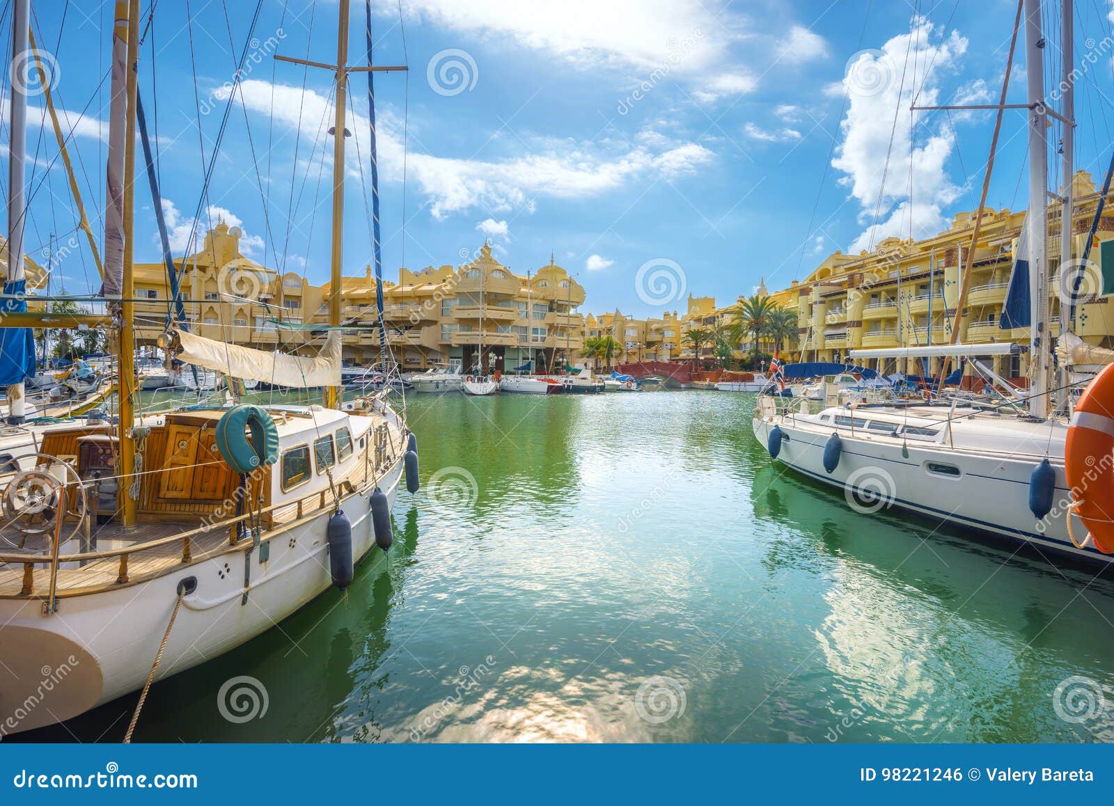 benalmadena marina. costa del sol, malaga province, andalusia, s