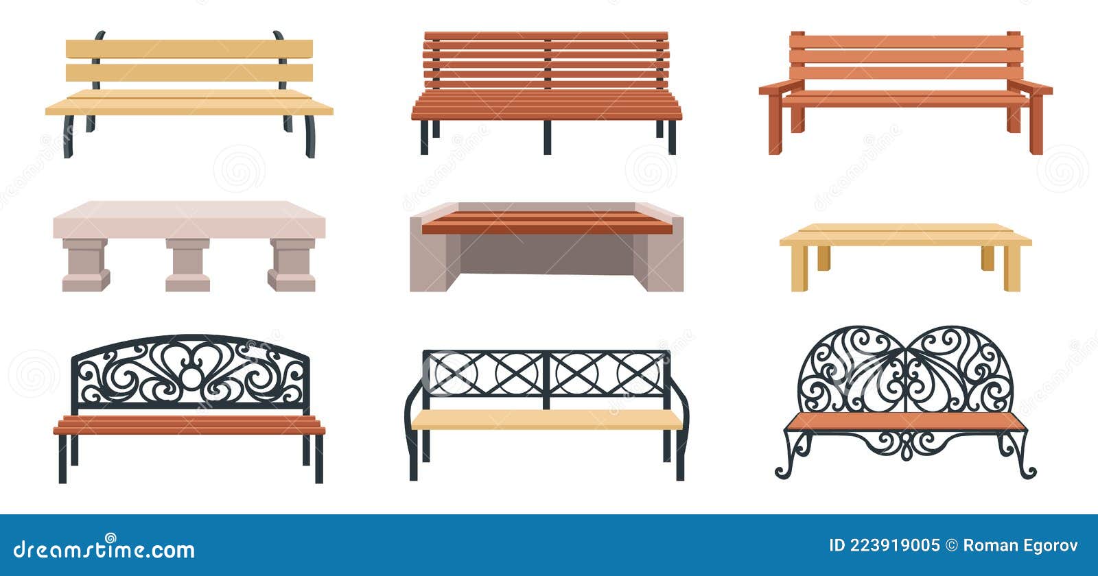 Bench. Cartoon Wooden Outdoor Chair. Street and Park Municipal Furniture. Wicker Garden Seat and Stone Couch. Urban Stock Vector - Illustration of exterior, sitting: 223919005 Bench. Cartoon Wooden Outdoor Chair. Street and Park Municipal Furniture. Wicker Garden Seat and Stone Couch. Urban Stock Vector - Illustration of exterior, sitting: 223919005