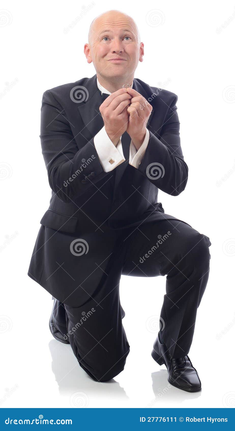 Bended Knee Stock Image Image 27776111