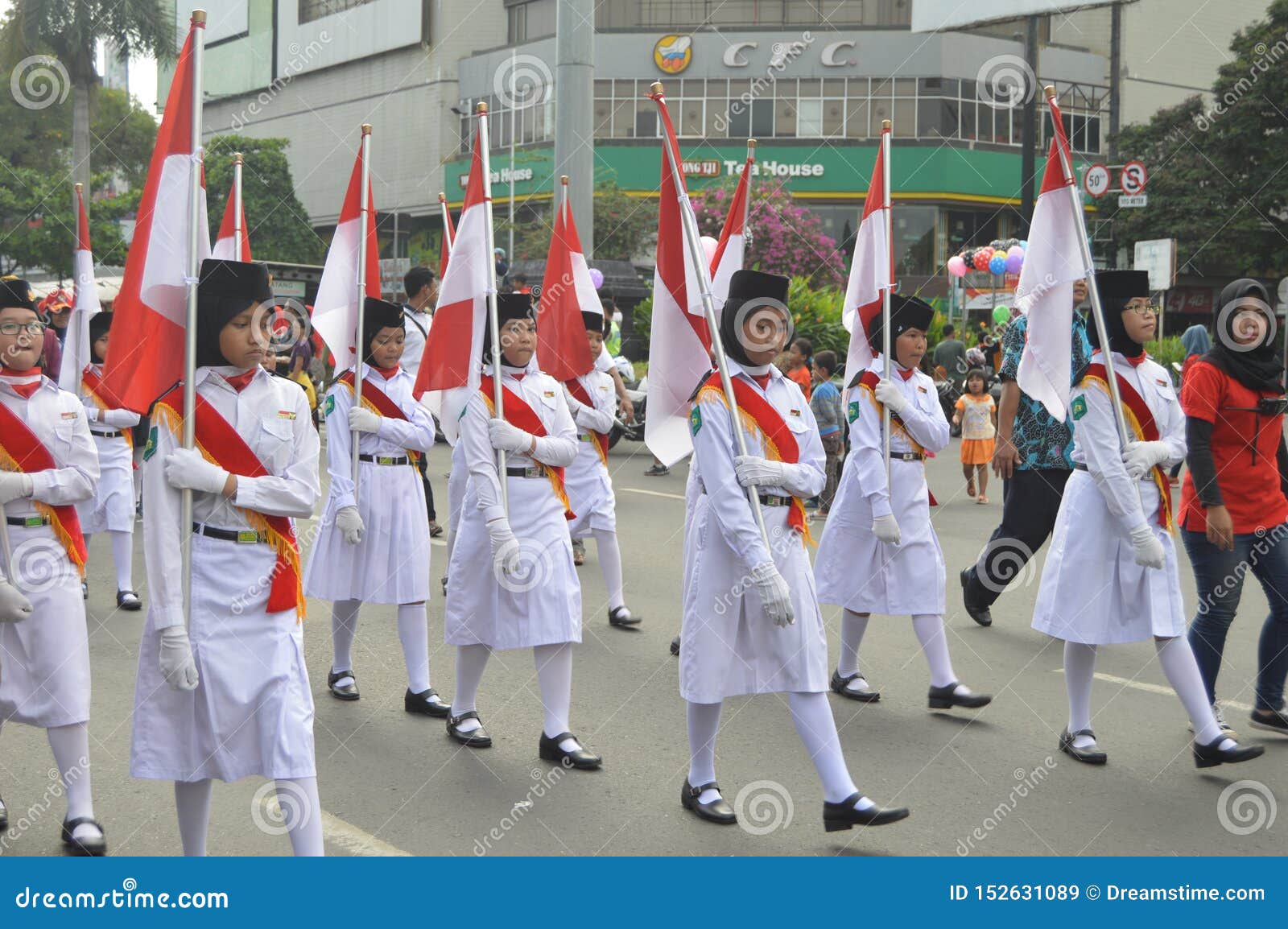 Bendera Pusaka editorial stock image Image of putih 