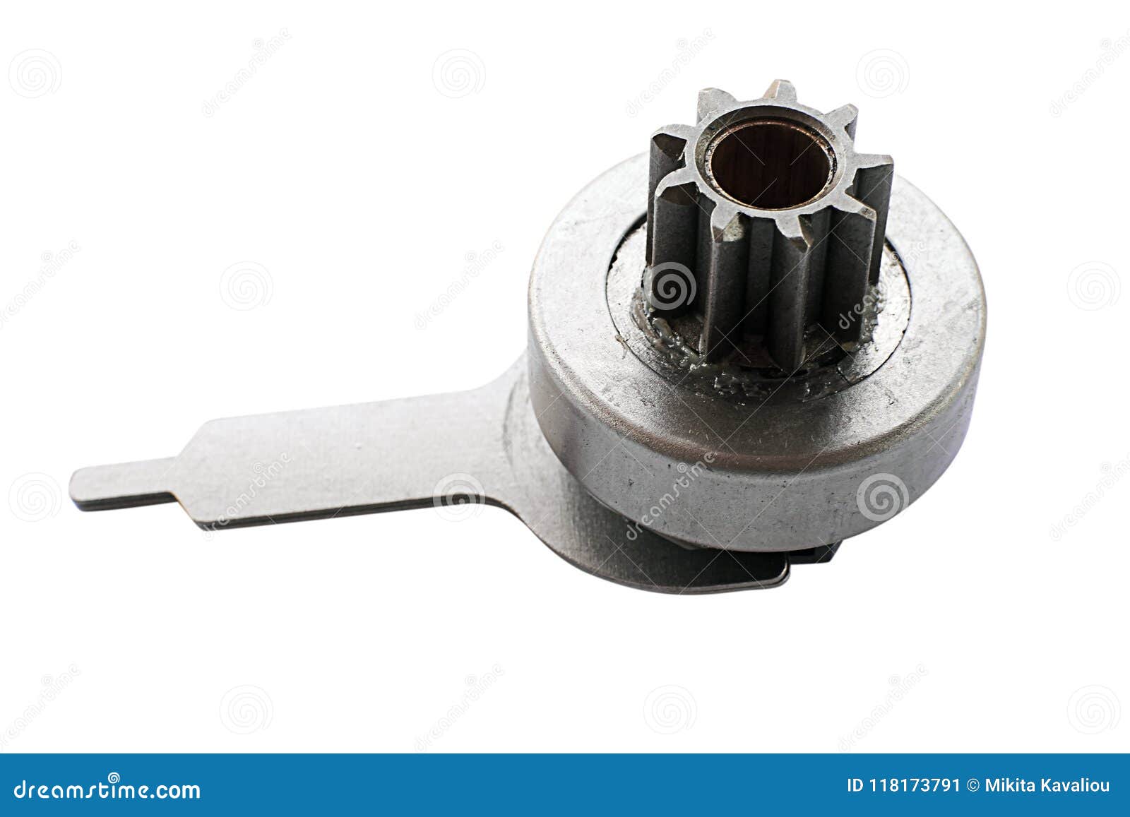 Bendix Drive Starter. Detail for Stock Image Image of automobile