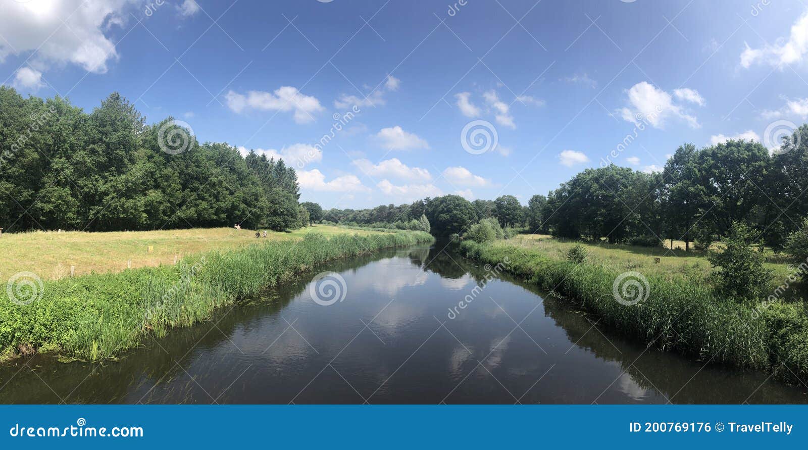 beneden regge river panorama