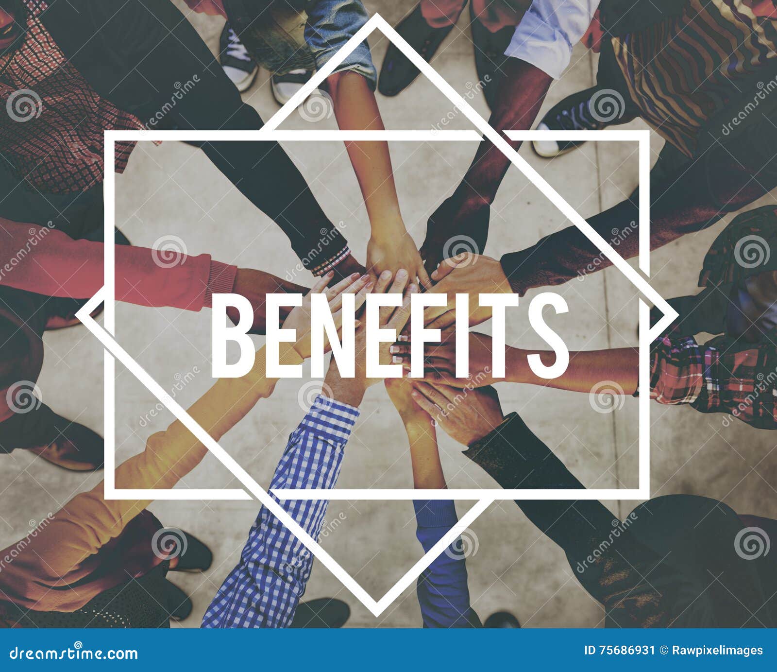 benefits advantage assistance income value concept