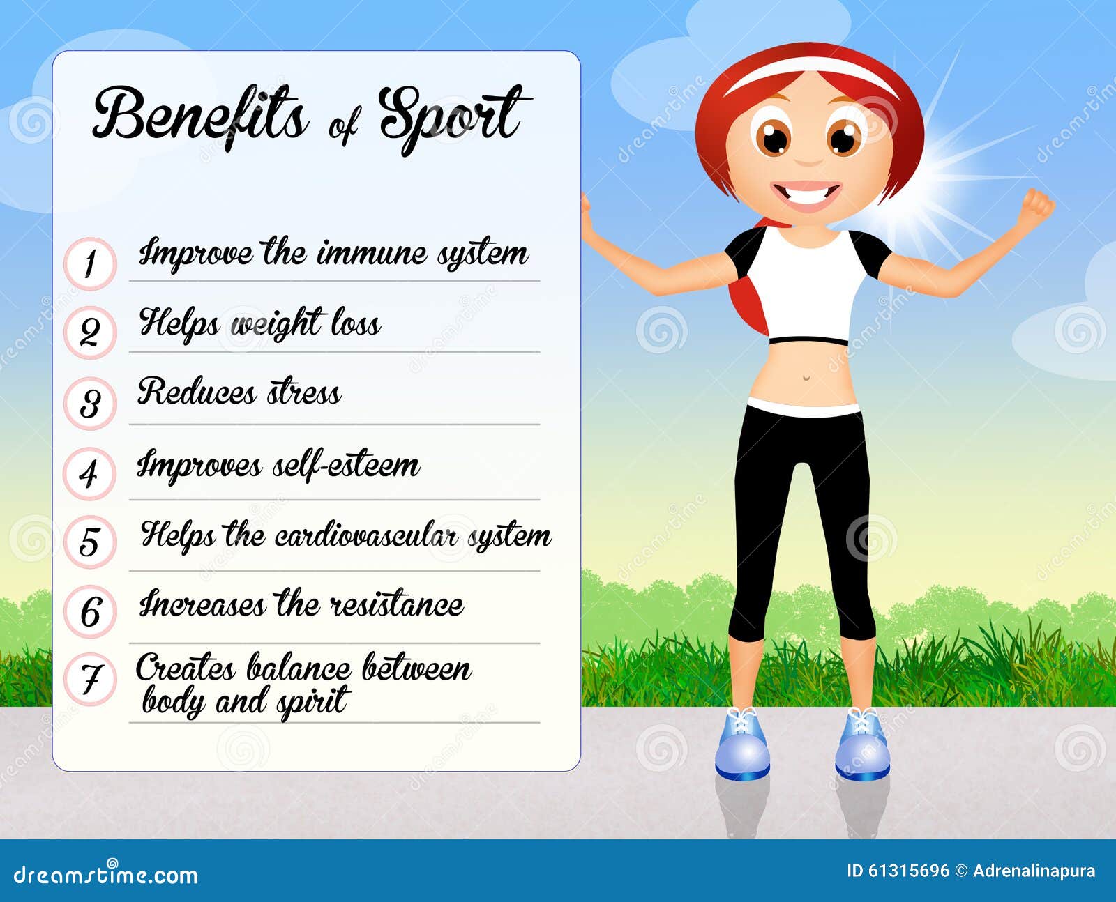 The benefits of sport