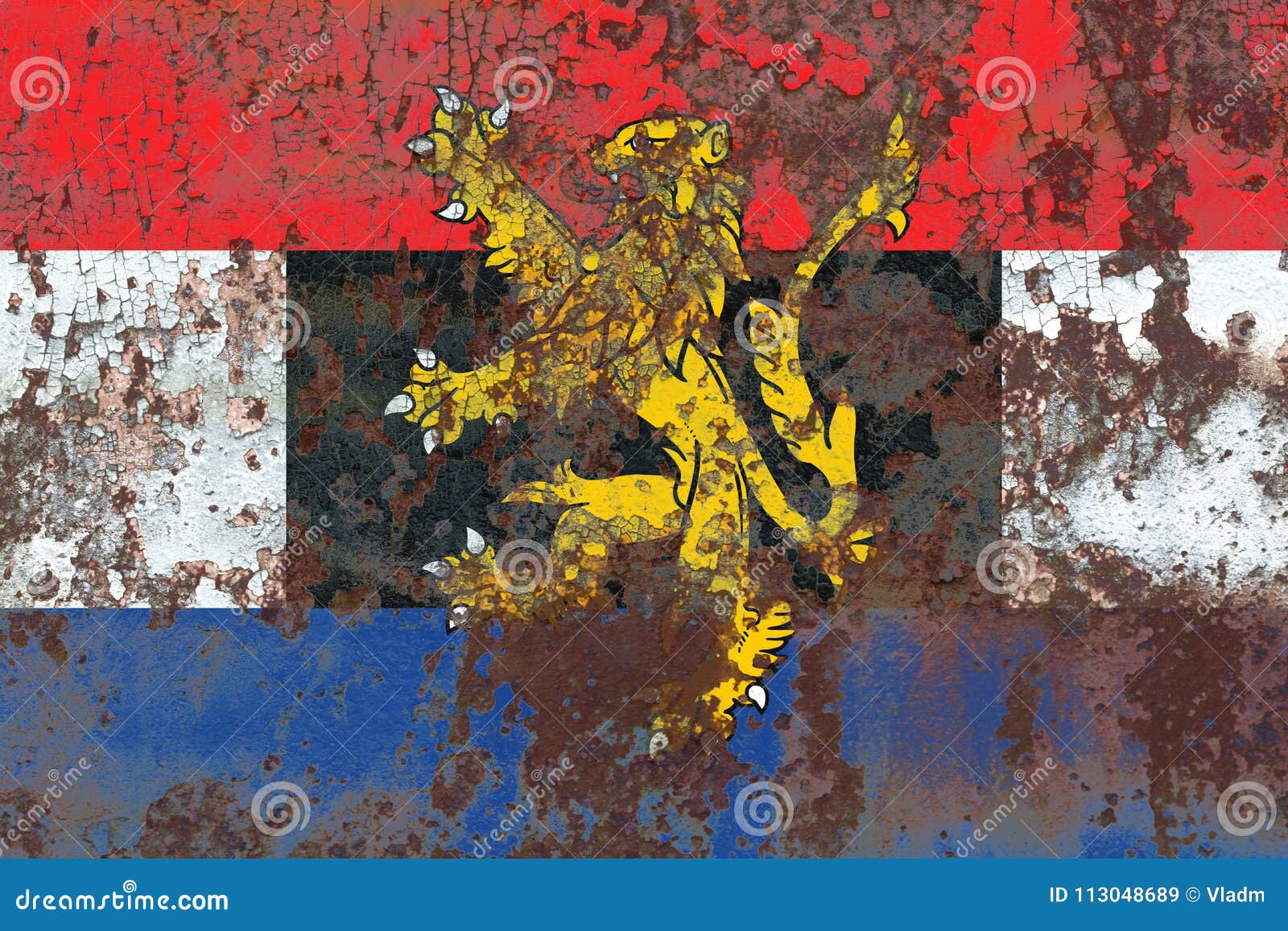 benelux grunge flag, politico-economic union of belgium, nethe