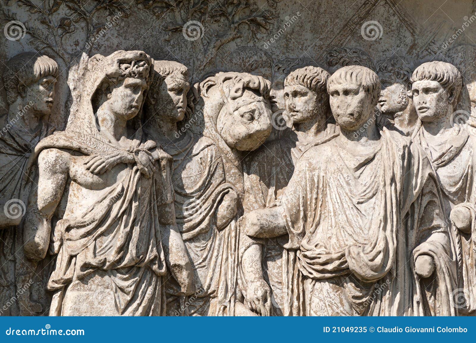 Benevento (Campania, Italy): Arco Di Traiano Stock Image - Image of ...