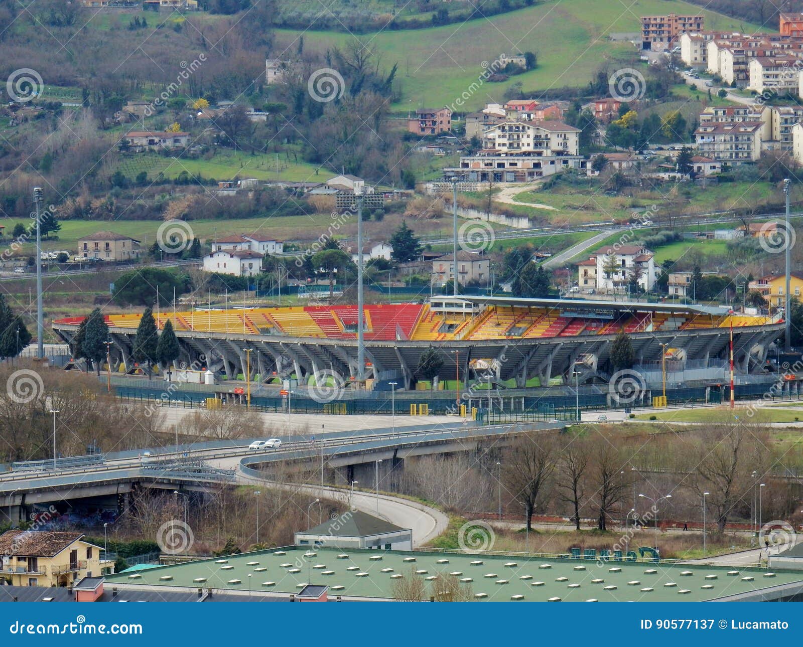 benevento - football stadium