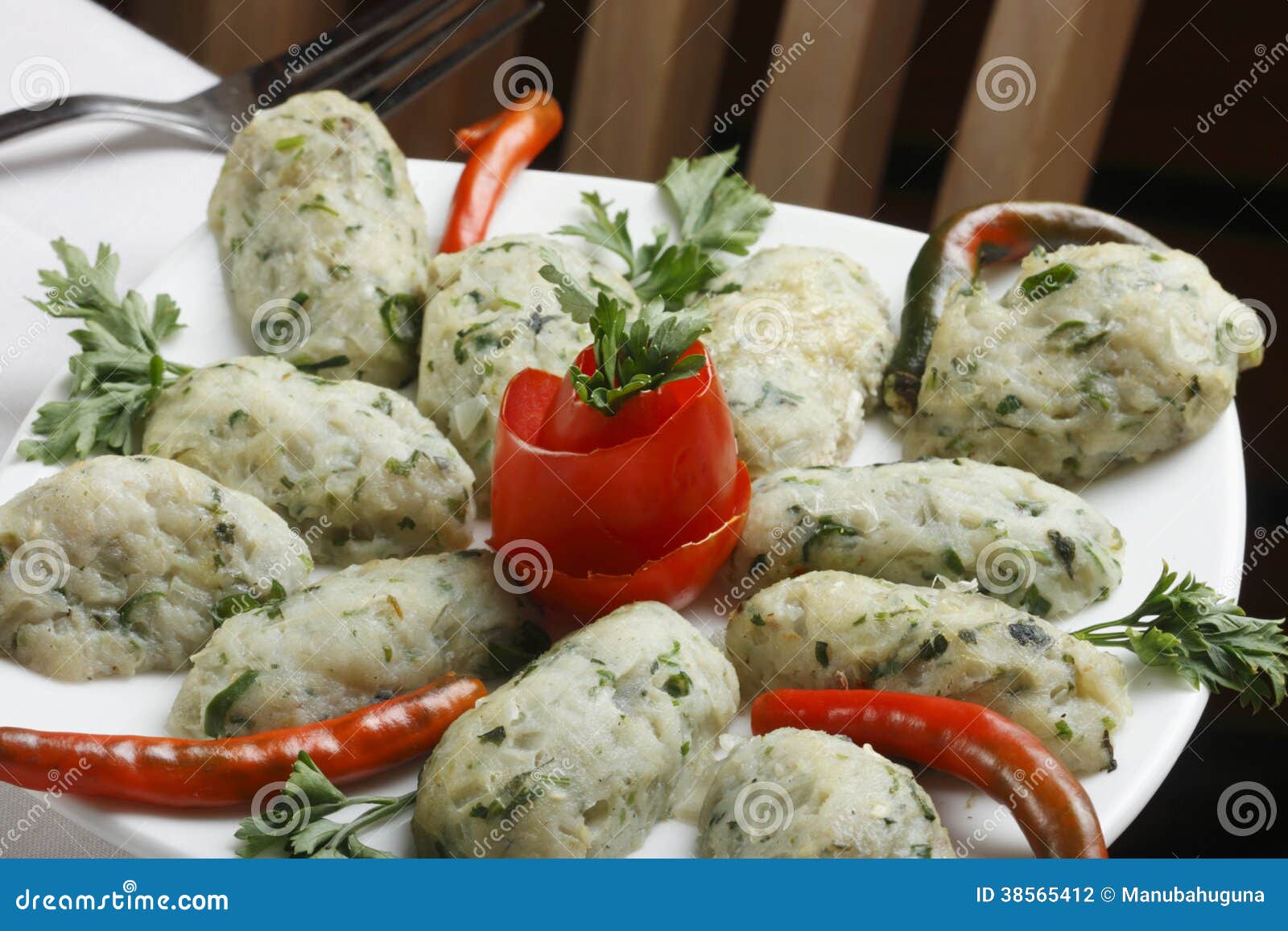 A Bengali Fish Ball Preparation Stock Photo Image of local, indian