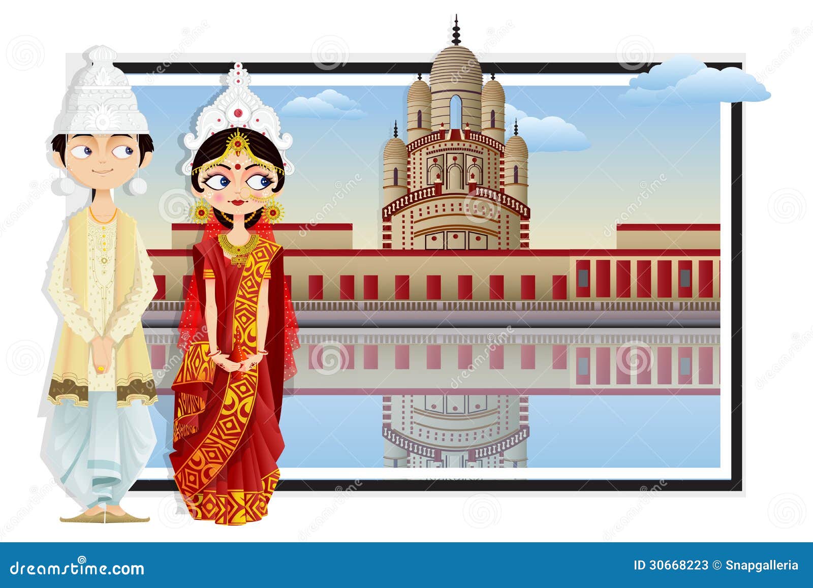 Bengali Couple Stock Illustrations – 52 Bengali Couple Stock Illustrations,  Vectors & Clipart - Dreamstime