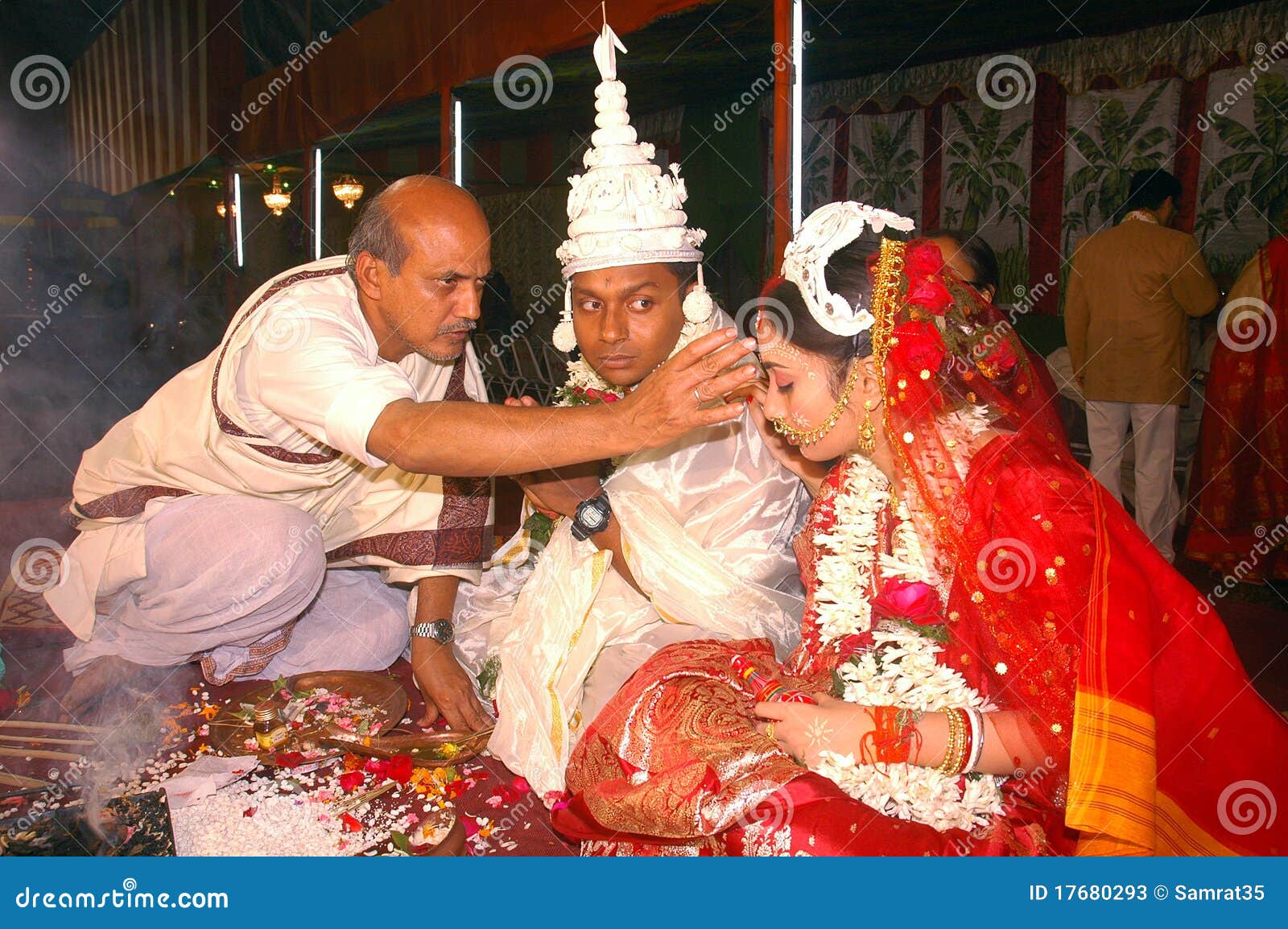 Bengali Wedding Rituals in India Editorial Stock Photo Image of