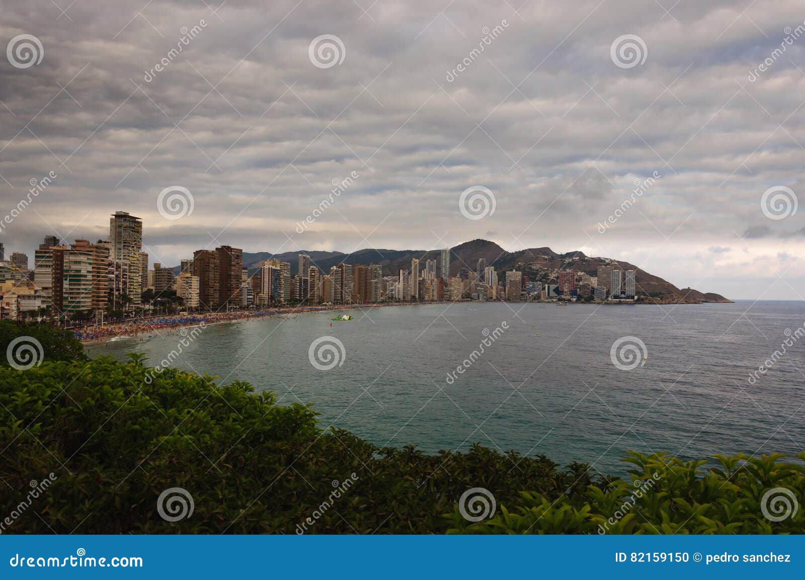 Landschaft von Benidorm