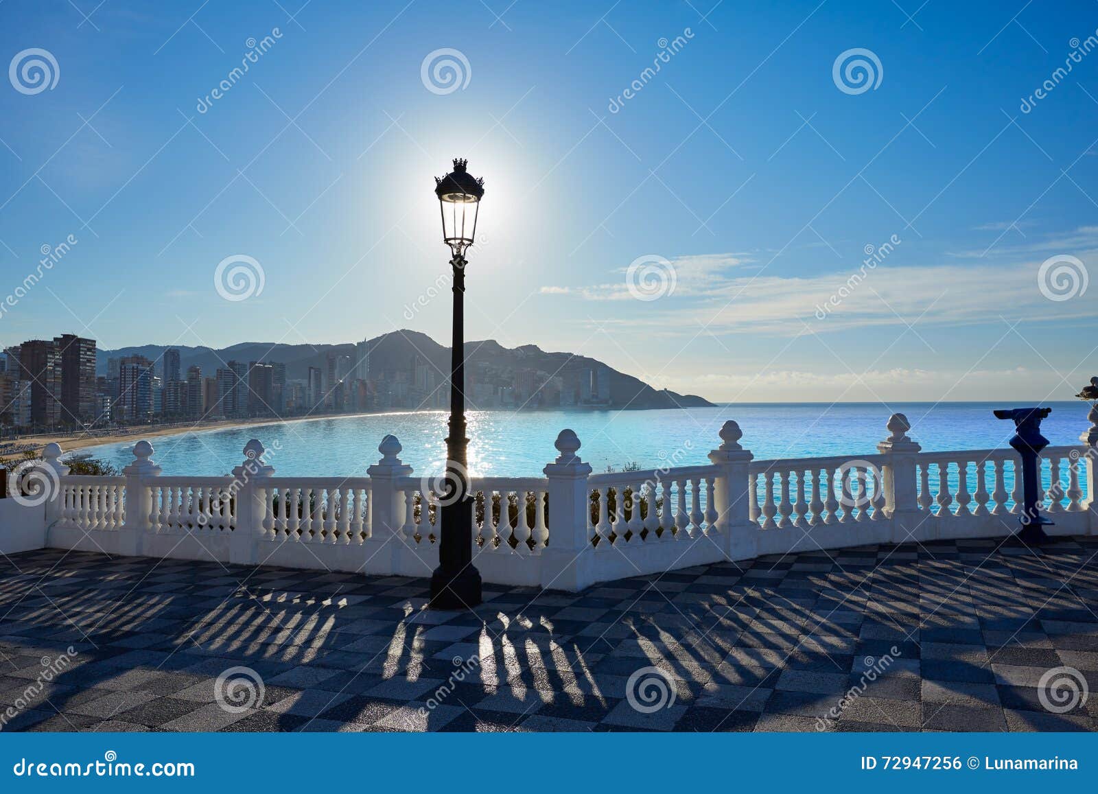 benidorm mirador del castillo lookout alicante